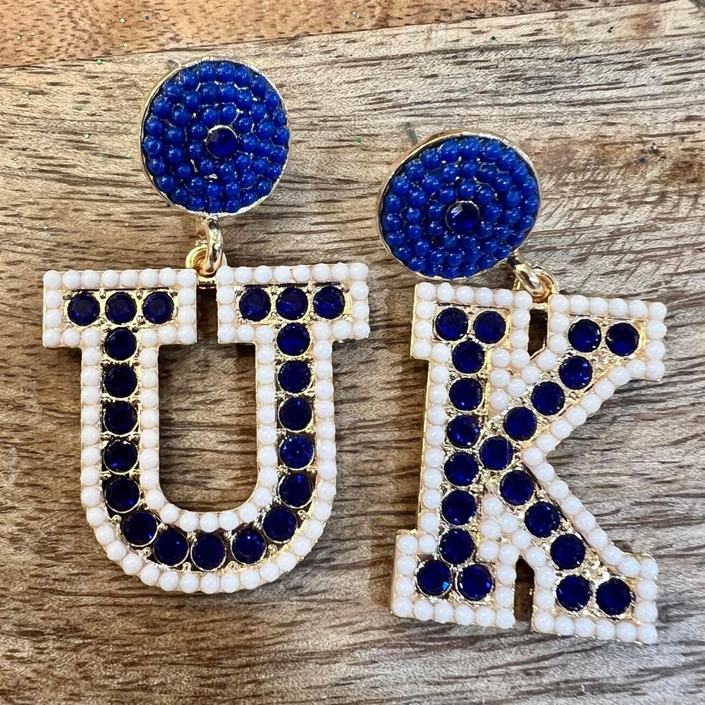 UK university of Kentucky earrings
